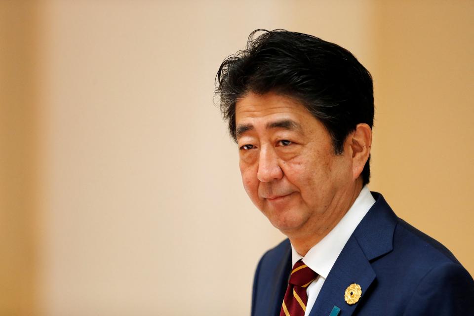 File: apan’s prime minister Shinzo Abe attends the APEC Economic Leaders’ Meeting in Danang, Vietnam (REUTERS)