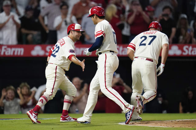 Ohtani, Ward HR, Angels rally past Twins 5-3 in 11 innings