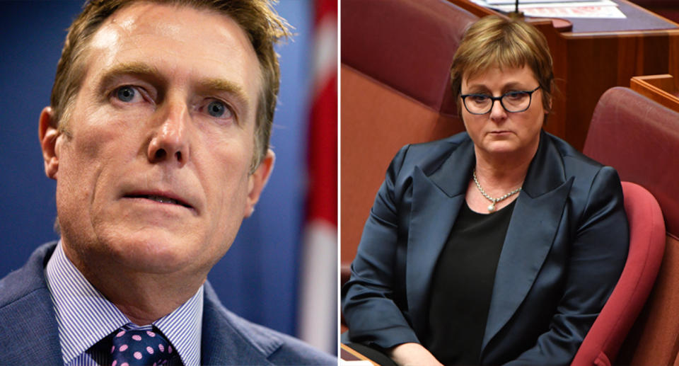 Christian Porter and Linda Reynolds both lost their senior cabinet positions on Monday. Source: AAP