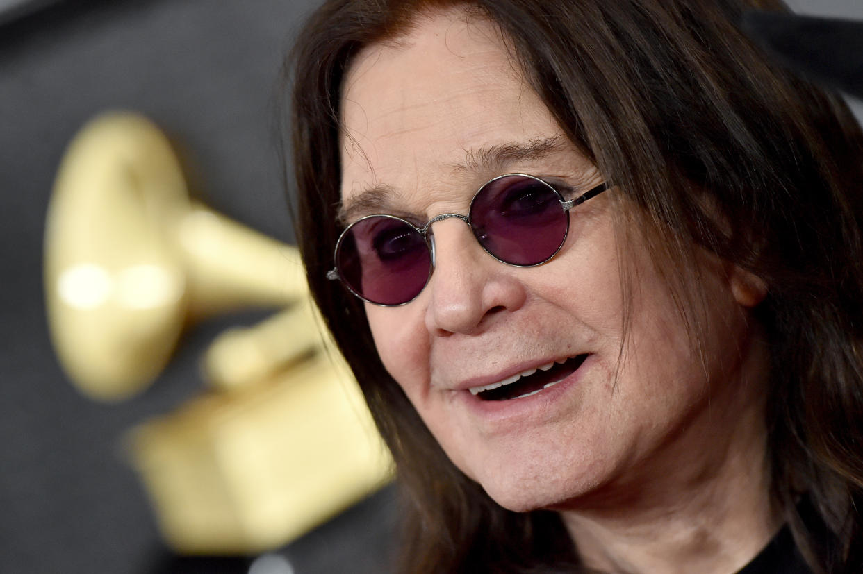 LOS ANGELES, CALIFORNIA - JANUARY 26: Ozzy Osbourne attends the 62nd Annual GRAMMY Awards at Staples Center on January 26, 2020 in Los Angeles, California. (Photo by Axelle/Bauer-Griffin/FilmMagic)