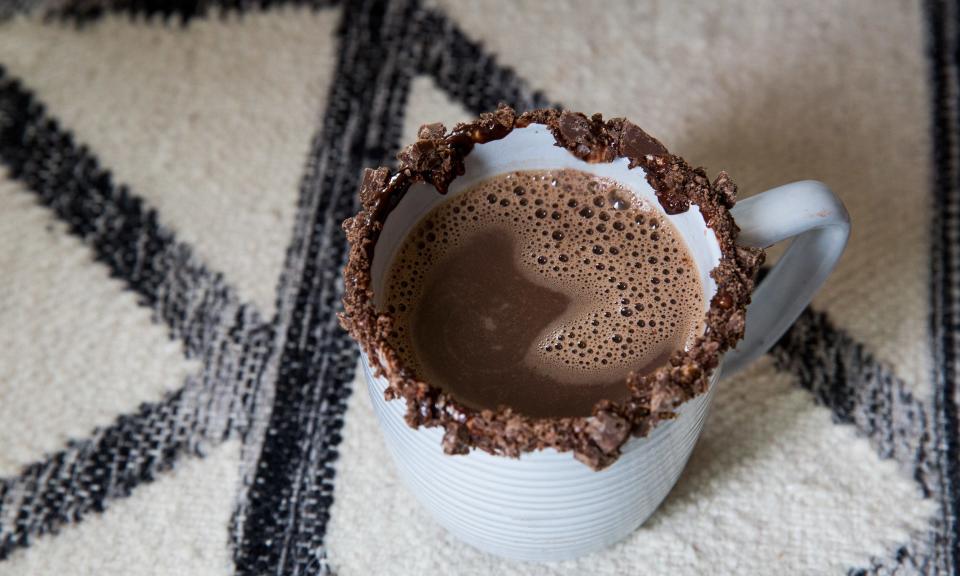 Make Easy Homemade Hot Chocolate with Leftover Halloween Candy