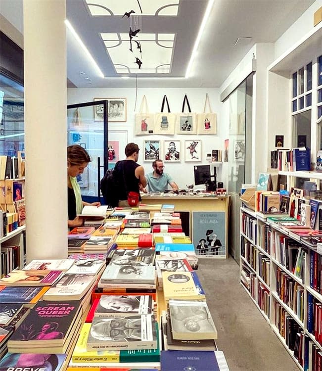 La librería del Cine Doré