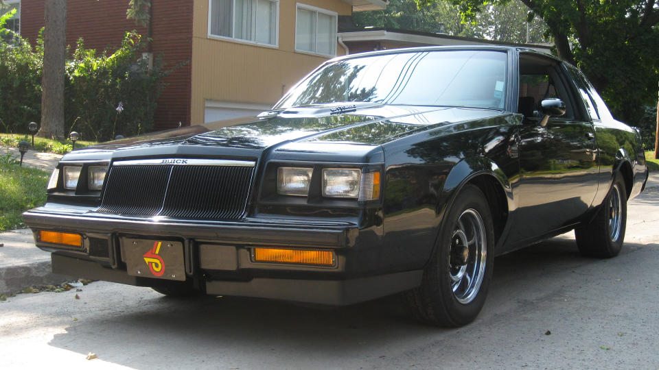 1986 Buick Grand National.