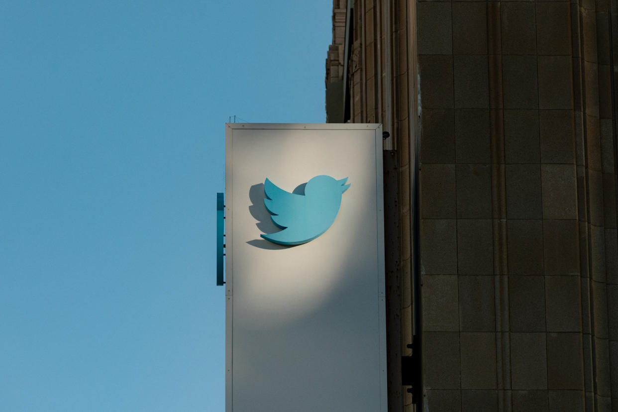 La sede de Twitter en San Francisco, el 18 de noviembre de 2022. (Jason Henry/The New York Times)