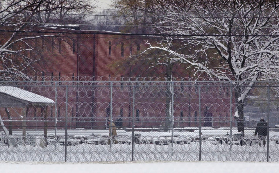 Inmate barracks at FCI Fort Dix in Fort Dix, N.J. (Gretchen Ertl / The Providence Journal / USA Today Network)