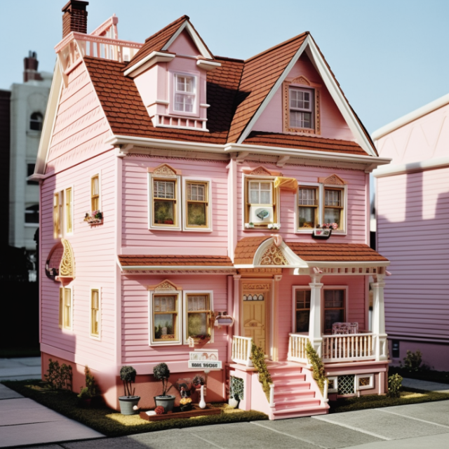 AI Photos Of Barbie Dreamhouse In Every US State