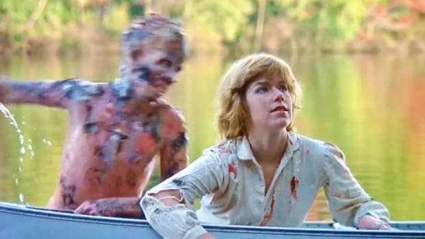 Jason Voorhees and Adrienne King as Alice Hardy in the original "Friday the 13th" (1980)<p>Georgetown Productions</p>