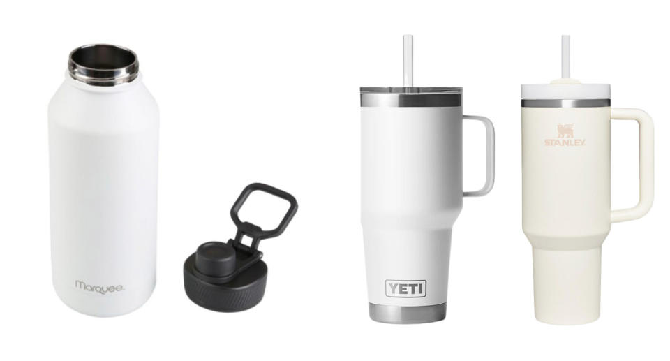 Bunnings, Yeti and Stanley drink bottles