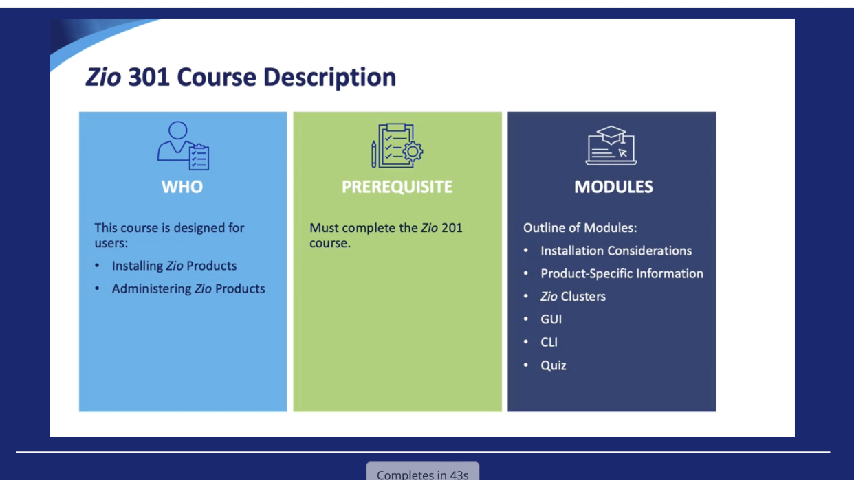  A course description on a laptop for one of the new RGB Spectrum courses. . 