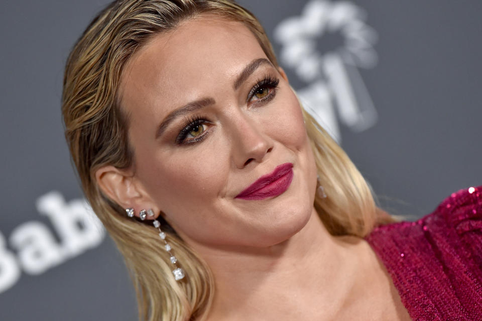 Hilary Duff shares that her daughter has hand foot mouth disease. (Photo: Axelle/Bauer-Griffin/FilmMagic)