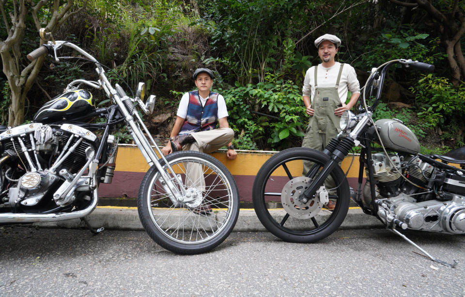 他們「ride車」不是僅「上車就走」，而是要配合舊時代美國裝束。