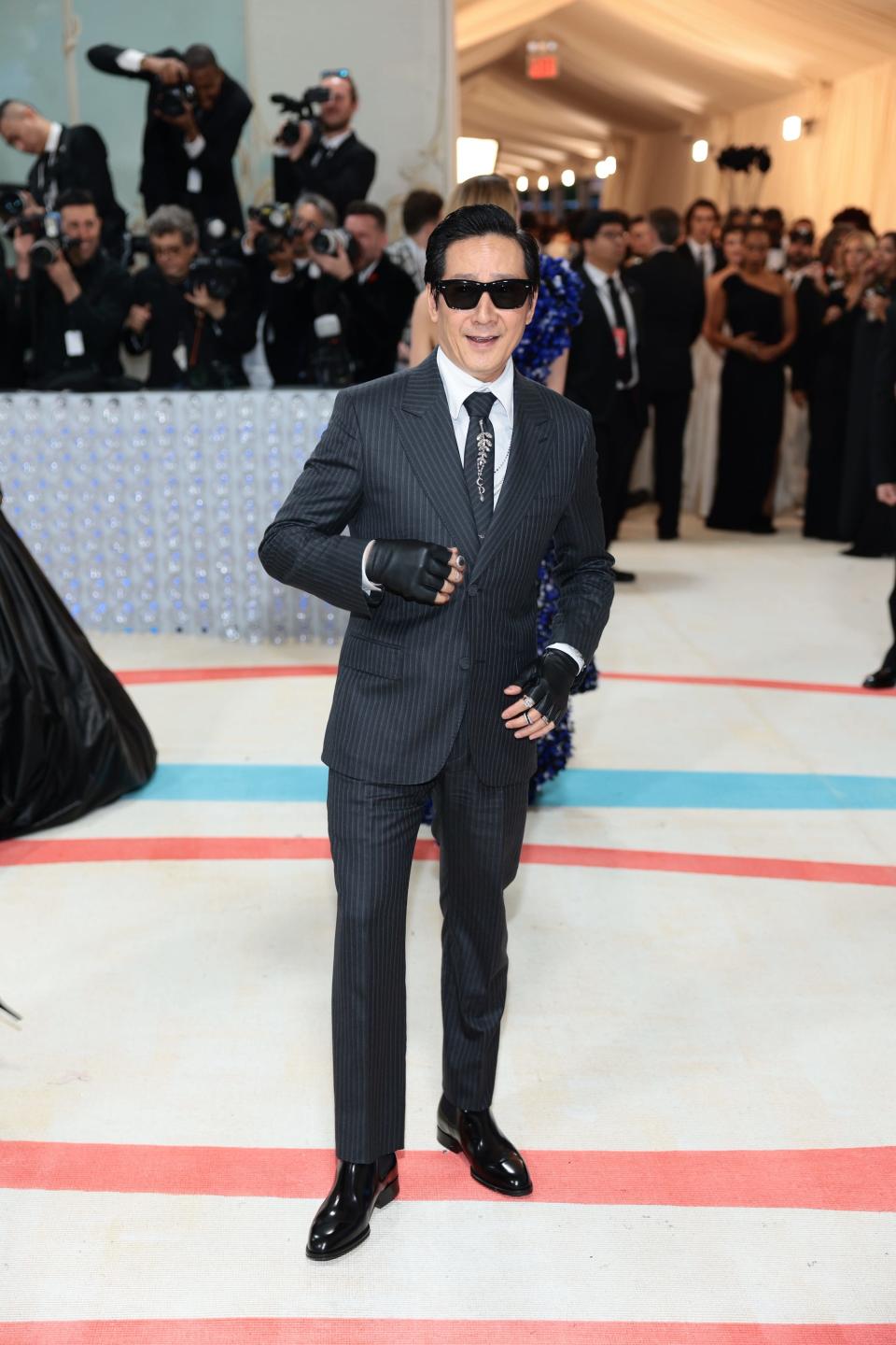 Ke Huy Quan attends the 2023 Met Gala.