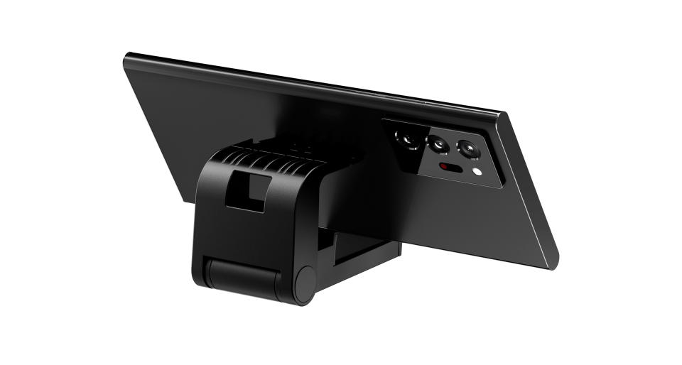 HyperX Clutch clip in tabletop mode