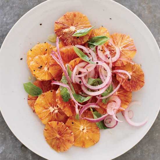 Blood Orange and Red Onion Salad