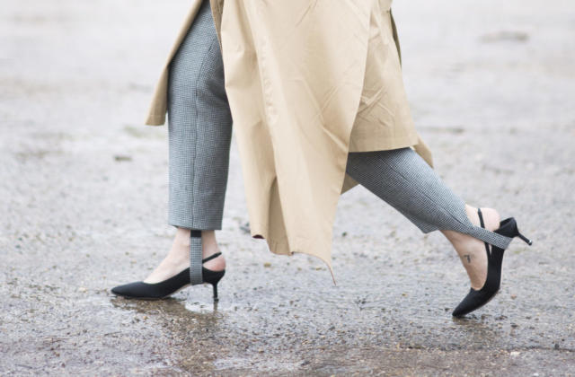 Stirrup pants and kitten heels are the fall 2017 fashion trend to watch out  for