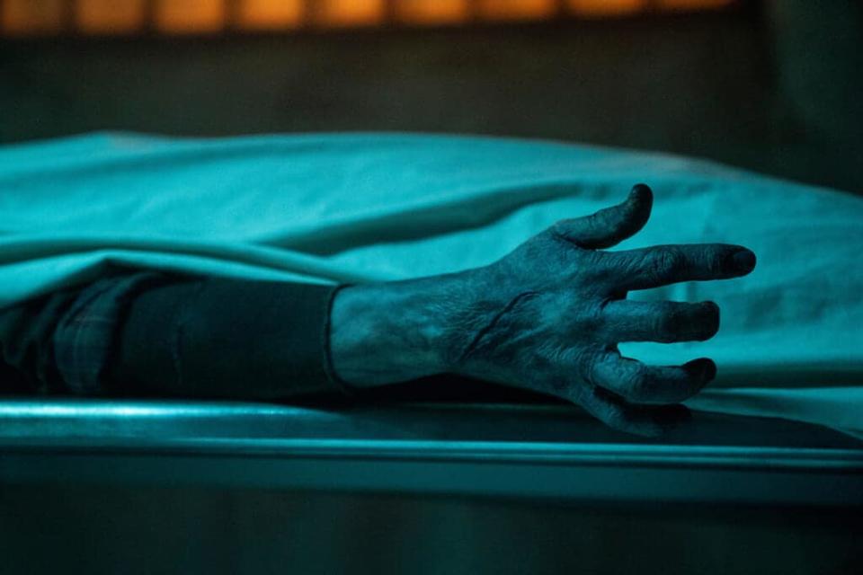 A scene from “The Autopsy” episode of Guillermo del Toro's "Cabinet Of Curiosities" (Ken Woroner/Netflix)