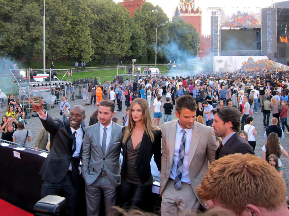 'Transformers: Dark of the Moon' Moscow Premiere