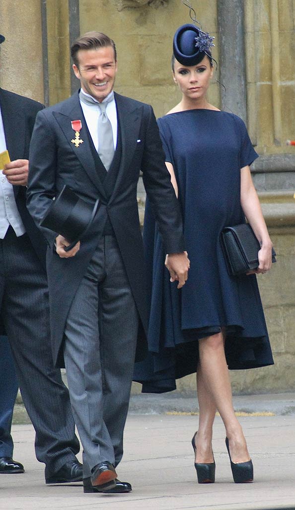 David Victoria Beckham Royal Wedding