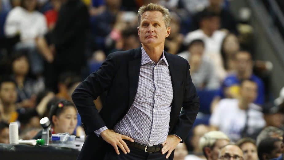 Steve Kerr wants to see amateur players have more control over their path to the NBA. (Getty)