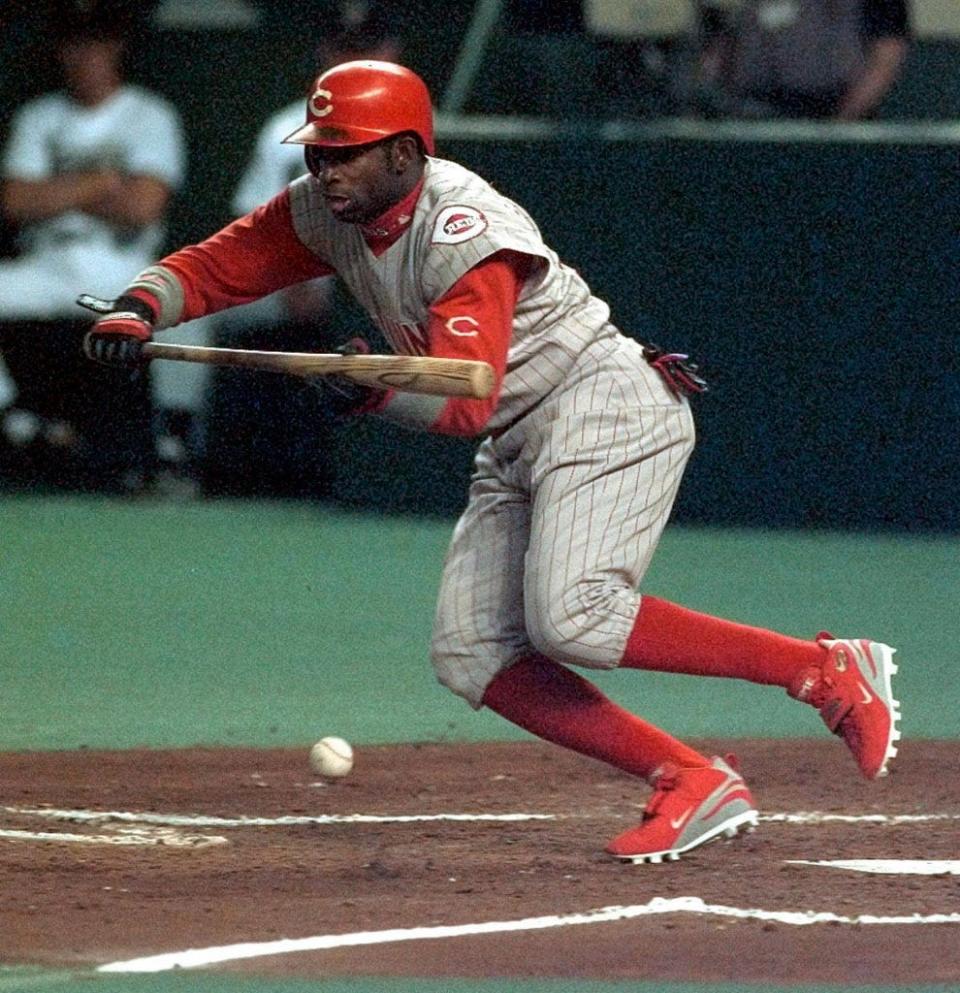 Deion Sanders played parts of four seasons from 1994-2001 with the Cincinnati Reds.