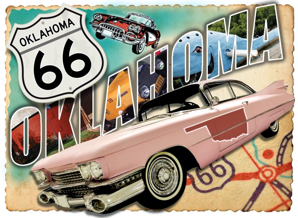 Travelers from across the country — and even around the world — are expected to make the trip to Oklahoma City and Tulsa this month for the AAA Route 66 Road Fest, which will launch a five-year countdown to the 2026 centennial celebration of U.S. Highway 66. Graphic by Todd Pendleton, The Oklahoman, Getty Images