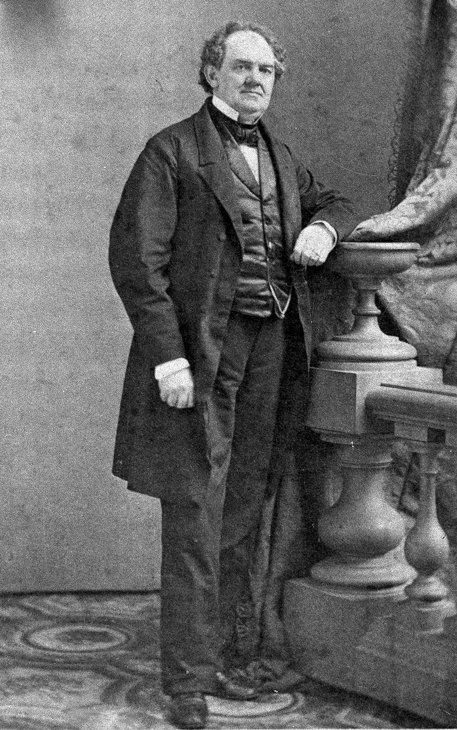 <p>American showman P.T. Barnum is shown in 1882 at an unknown location. In his lifetime, Barnum was an entrepreneur, museum owner, politician, journalist, impressario and creator of his circus “The Greatest Show on Earth” in 1871. In 1881 he merged with his competitor and formed Barnum & Bailey Circus. Barnum was born in Bethel, Ct., in 1810 and died in 1891. (AP Photo) </p>