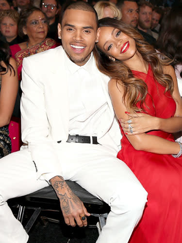 Rihanna and Chris Brown