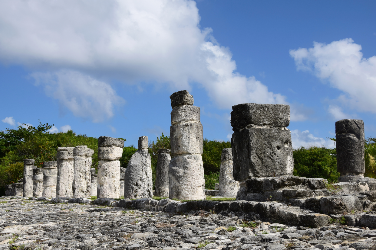 El Rey Mayan Ruins in Cancun, Mexico