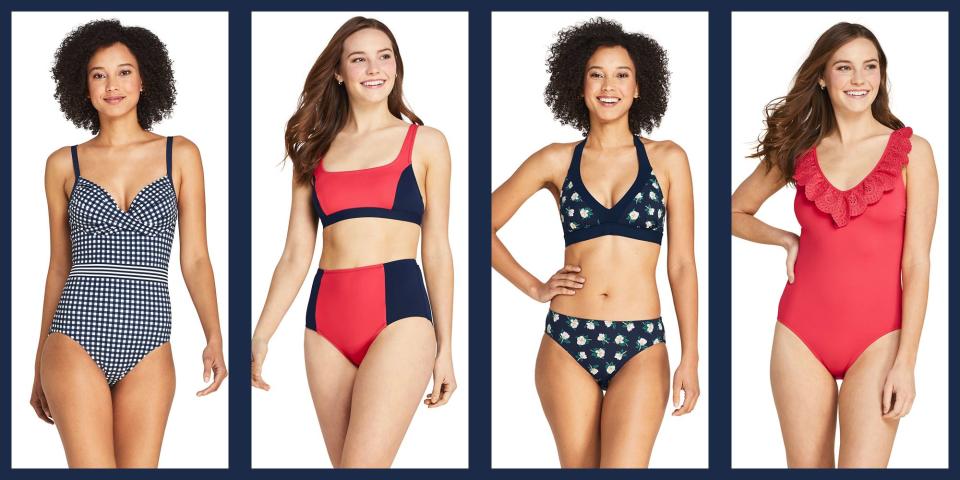 You're Going to Live in This Lands' End x Draper James Swimwear Collection This Summer
