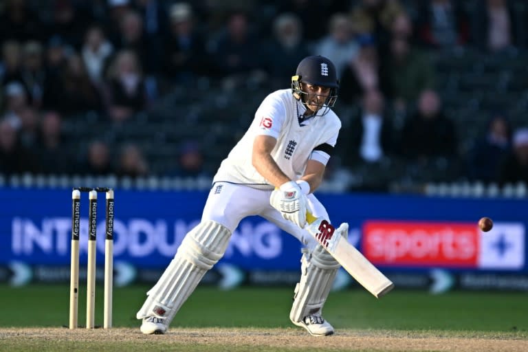 Joe Root led England to victory in the first Test against Sri Lanka (Paul ELLIS)