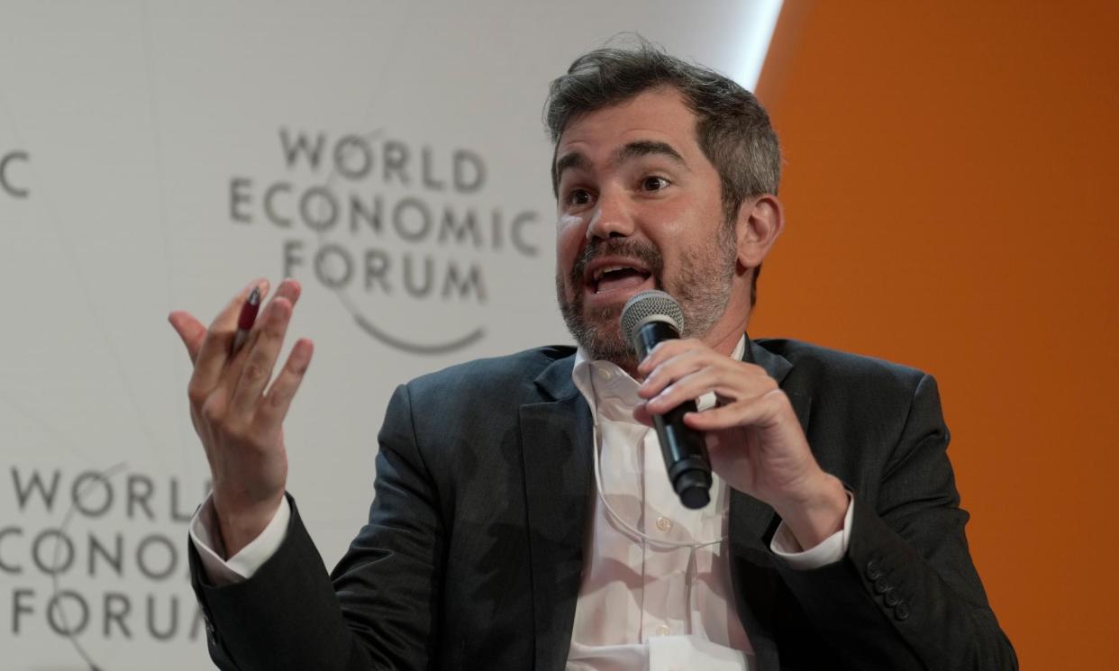 <span>Luiz Fernando do Amaral, CEO of the Science Based Targets initiative (SBTi), which certifies whether a company is on track to help limit global heating to under 1.5C.</span><span>Photograph: Valeriano Di Domenico/World Economic Forum</span>