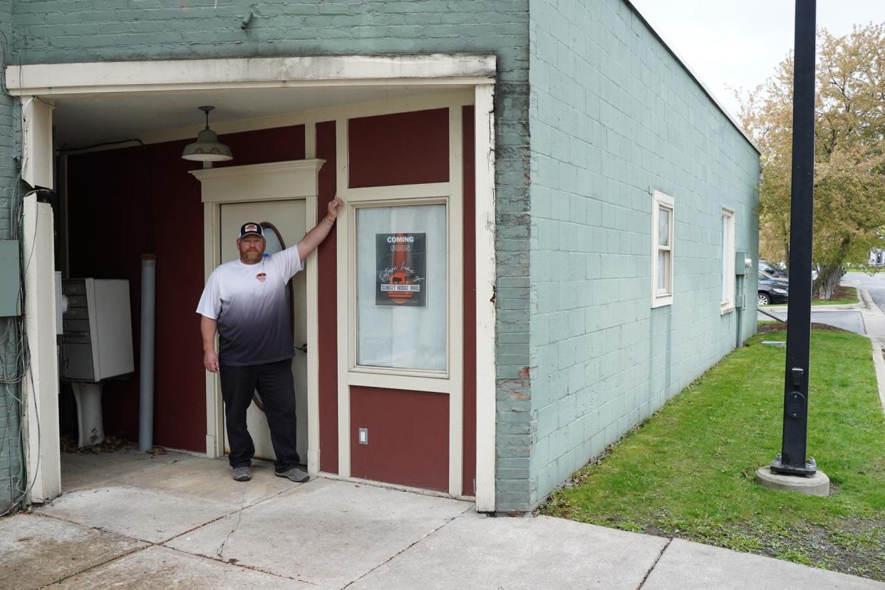 Michael Caudill, aka "BBQ Mike," owner of Sunset Ridge BBQ, a food truck that travels around Southeast Michigan, will soon be opening a takeout business at 113 S. Evans St. in Tecumseh.