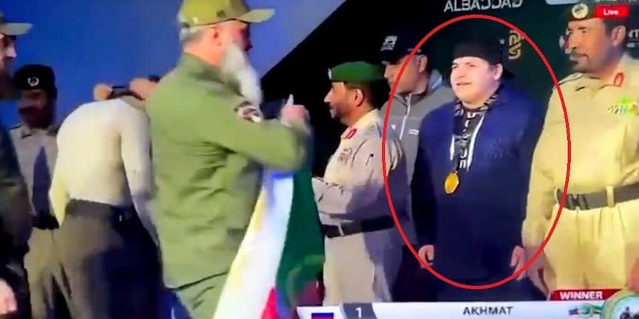 This is far from the first time when Adam Kadyrov exposes himself to ridicule