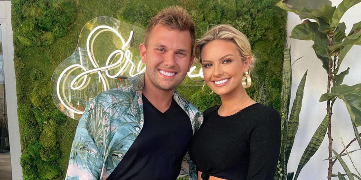 Chase Chrisley and Emmy Medders pose for a picture together. (Emmy Medders / Instagram)