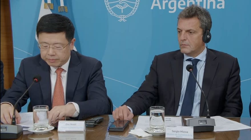 El embajador chino en Argentina