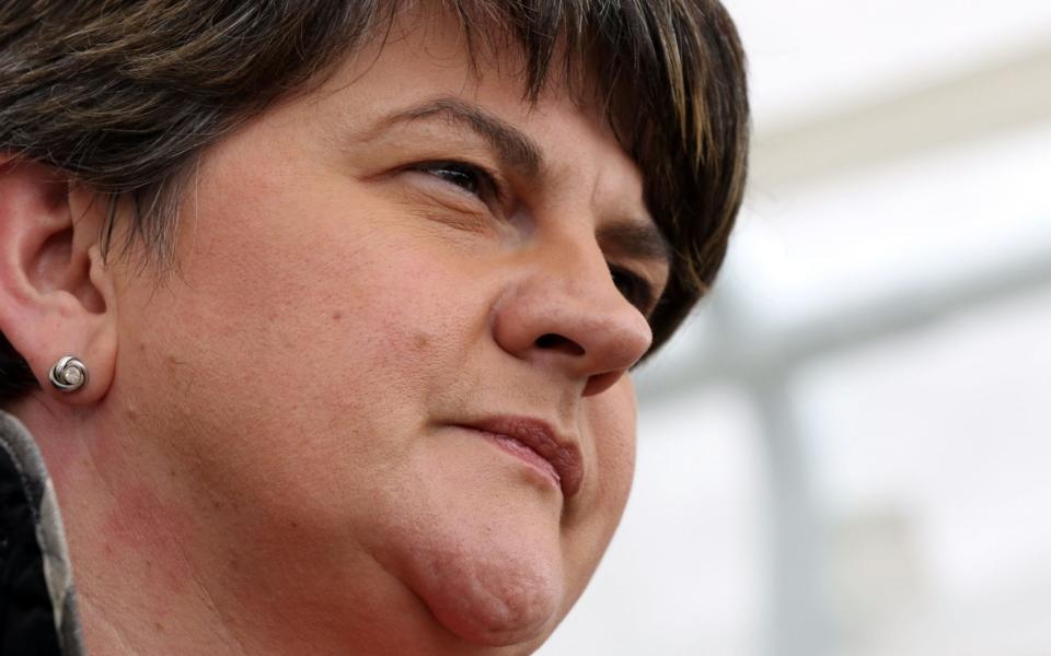 DUP leader Arlene Foster - AFP