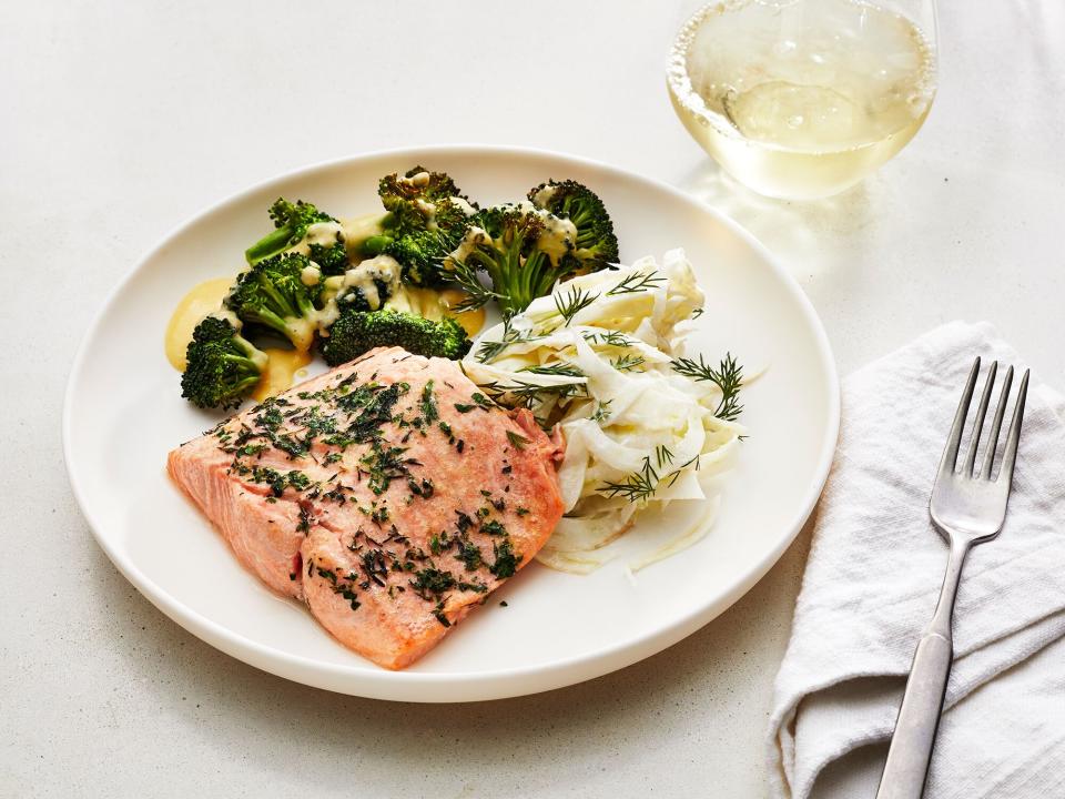 Your Air Fryer Makes Delicious Roasted Broccoli With Cheese Sauce