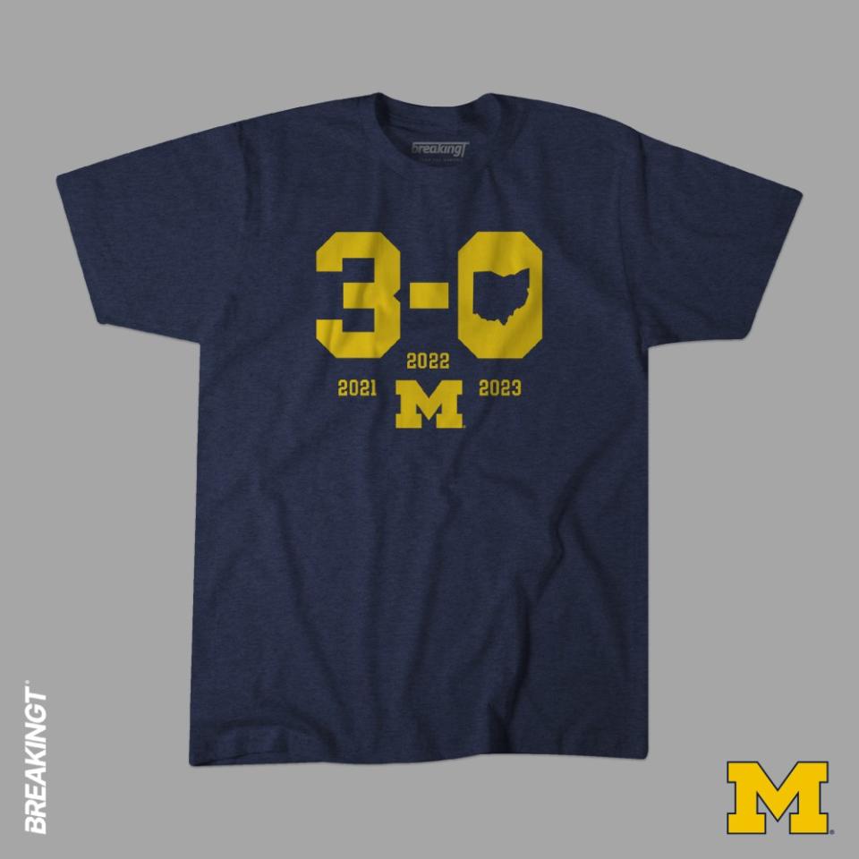 Michigan Football: 3-0 in The Game