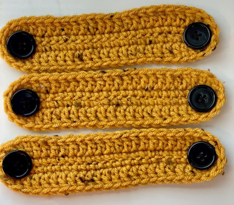4) Crochet Ear Savers