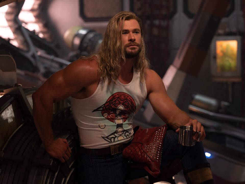 Chris Hemsworth as Thor in "Thor: Love and Thunder."