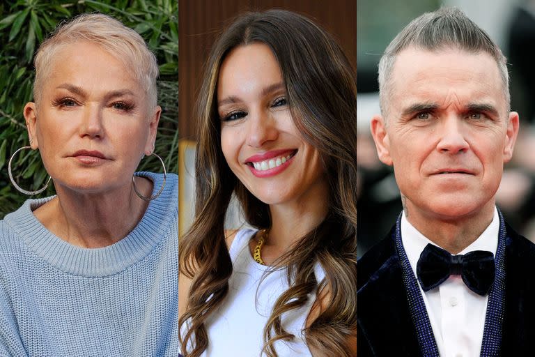 Xuxa, Pampita y Robbie Williams, tres estrellas que decidieron abrir su vida a las cámaras de TV