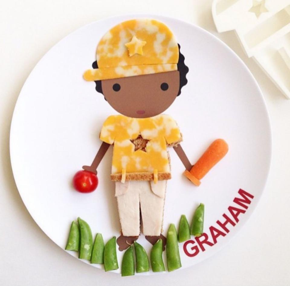 You and your little loved one can decorate this plate to your heart's content. <br /><br />This business is run by Leslie Mingo, who designs each of her plates to inspire children to have fun while eating food that is nutritious for them. All products are made in the U.S. And if you're looking for cute food inspiration, <a href="https://www.instagram.com/dylbug_/?hl=en" target="_blank" rel="noopener noreferrer">Dylbug's Instagram</a> is outta-this-world darling!<br /><br /><strong>Get it from Dylbug for <a href="https://go.skimresources.com?id=38395X987171&amp;xs=1&amp;url=https%3A%2F%2Fwww.dylbug.com%2Fstore%2Fc41%2FDishes.html&amp;xcust=HPToddlerMealtime60885fbae4b0ccb91c2ac430" target="_blank" rel="noopener noreferrer">$22+</a> (available in several styles).</strong>