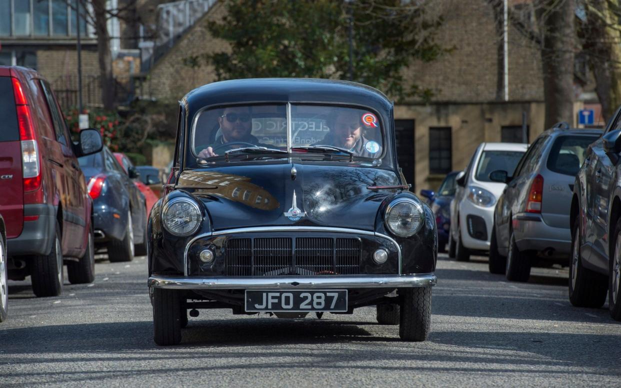 The electric Morris Minor is one of the best cars we've driven all year, but could retro-fitting older cars with electric conversion kits become a bigger part of a sustainable future? - JULIAN SIMMONDS