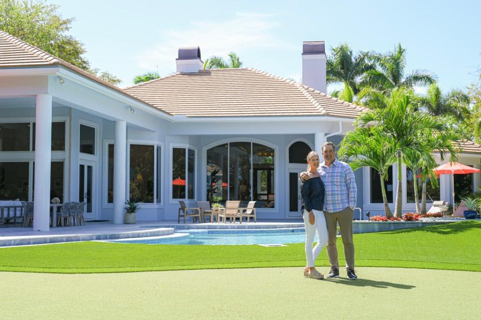 Homebuyers, such as Denise and Will Weathersby, are heading to Palm Beach Gardens — and loving their decision. Melissa Sweredoski
