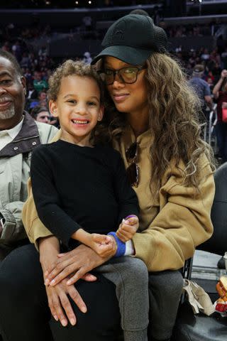 John Photography/Shutterstock Tyra Banks and son York