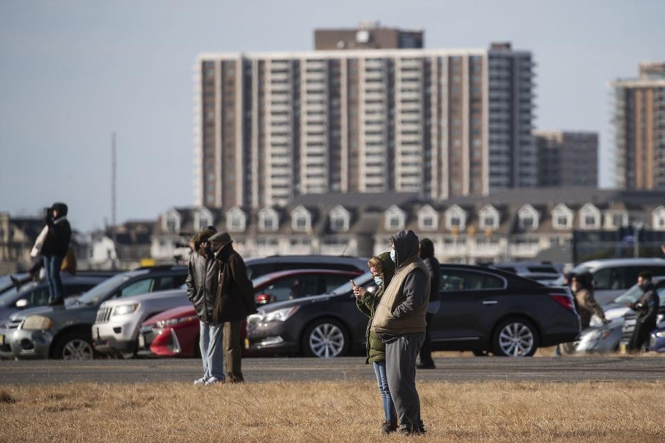 Implosión del Trump Plaza Hotel en Atlantic City