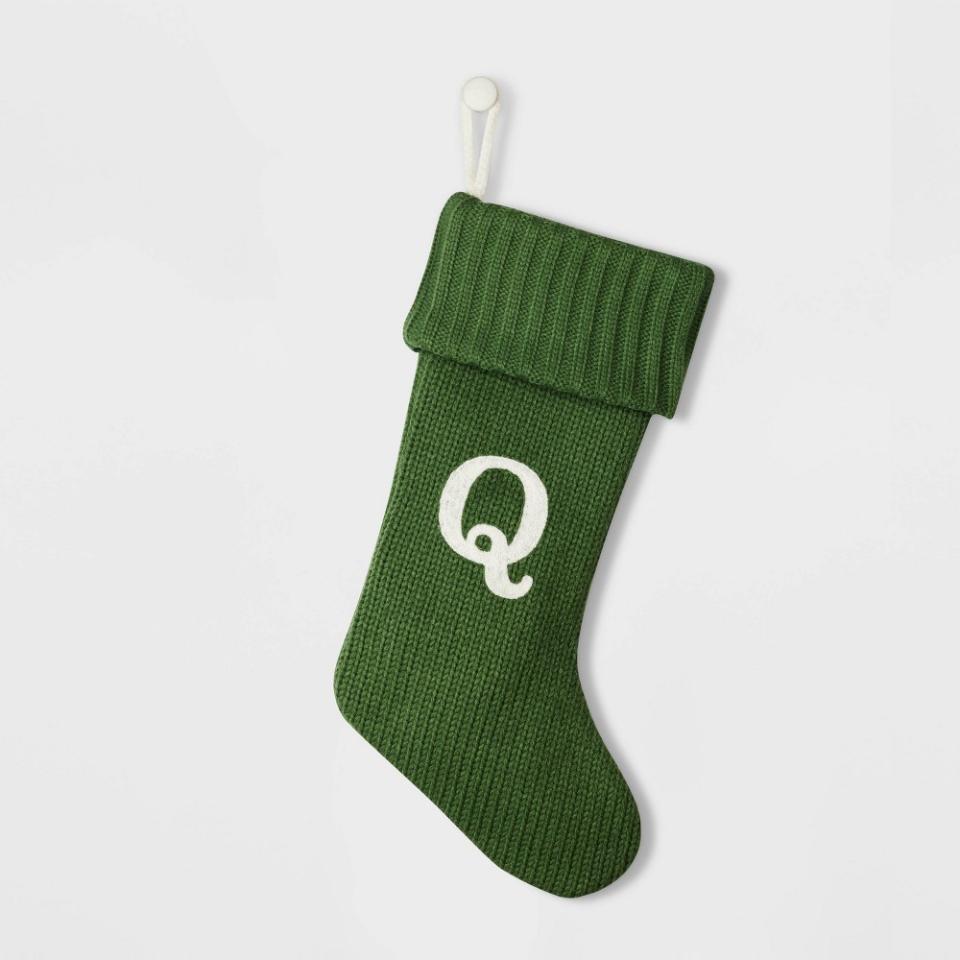 <p><a href="https://go.redirectingat.com?id=74968X1596630&url=https%3A%2F%2Fwww.target.com%2Fp%2Fknit-monogram-christmas-stocking-green-q-wondershop-8482%2F-%2FA-53539716&sref=https%3A%2F%2Fwww.redbookmag.com%2Flife%2Fcharity%2Fg46202514%2Fbest-christmas-stockings%2F" rel="nofollow noopener" target="_blank" data-ylk="slk:Shop Now;elm:context_link;itc:0;sec:content-canvas" class="link ">Shop Now</a></p><p>Knit Monogram Christmas Stocking</p><p>target.com</p><p>$15.00</p>