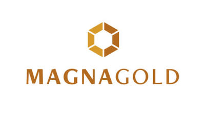 Magna Gold Corp logo.  (CNW Group/Magna Gold Corp.)