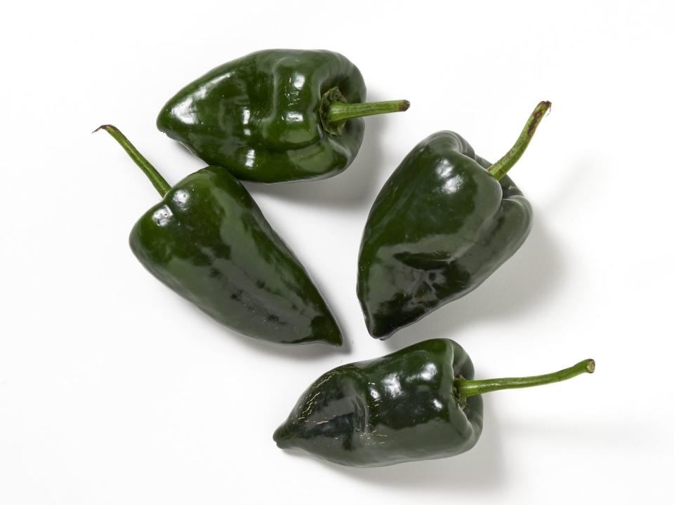 6) Poblano Peppers