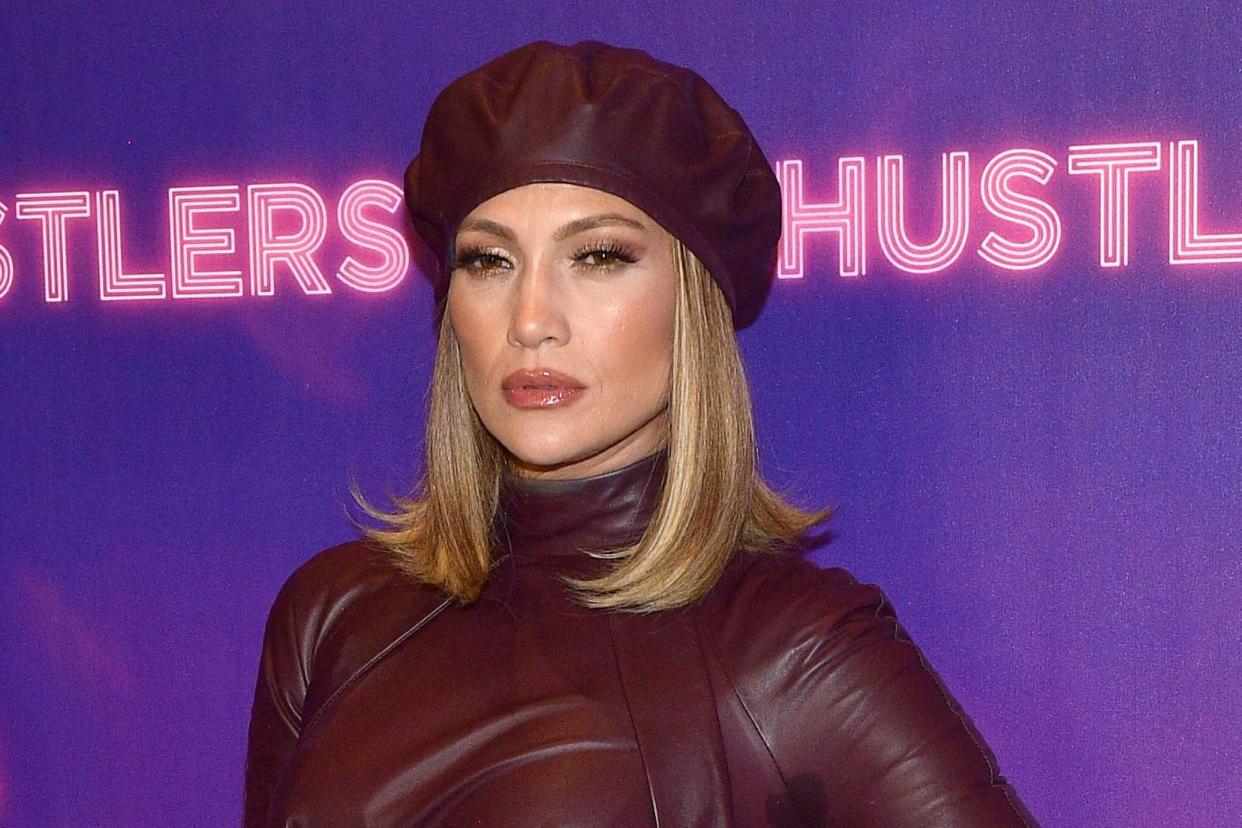 Jennifer Lopez at a Hustlers photocall: Getty Images